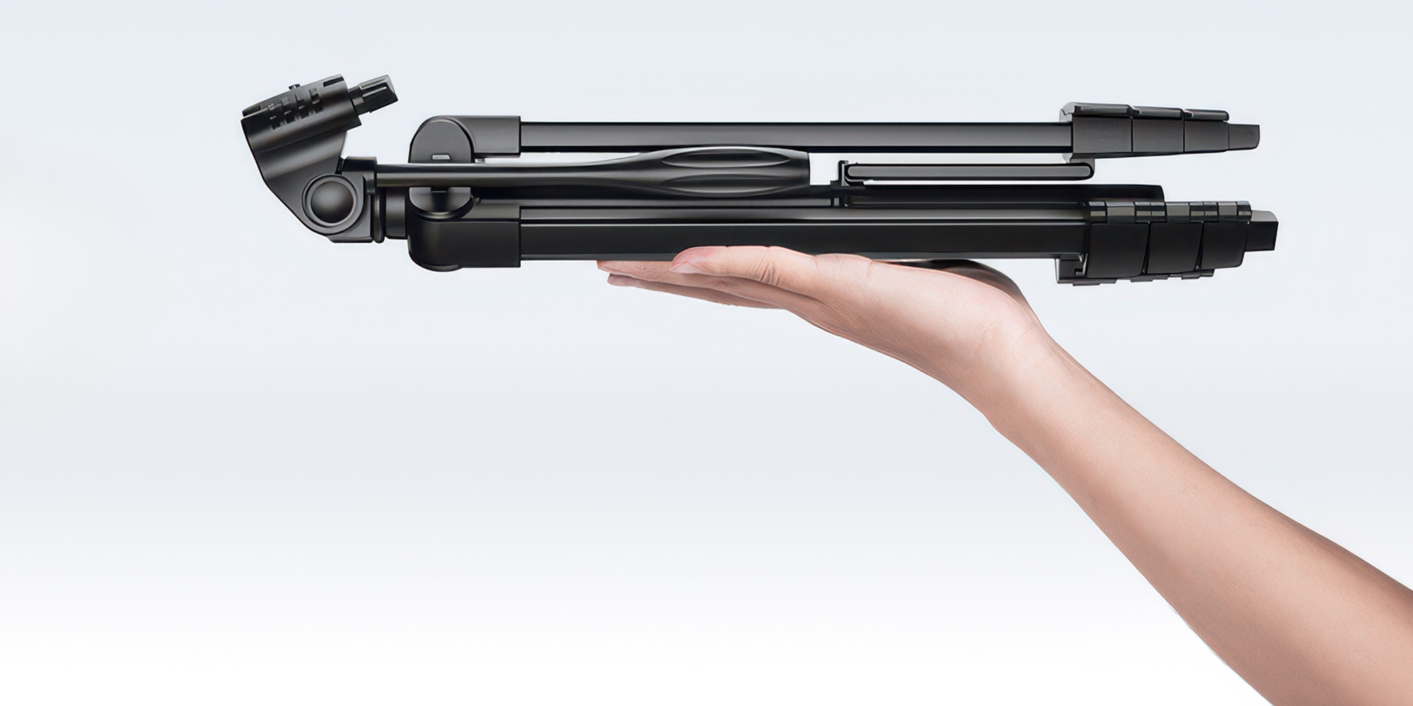 Statyw video K&F Concept S174A1 z uchwytem na telefon i pilotem - czarny - Gotowy na każdą podróż